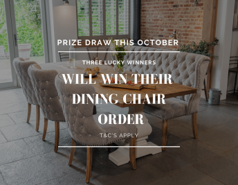October Prize Draw | Win Your Dining Chair Order
